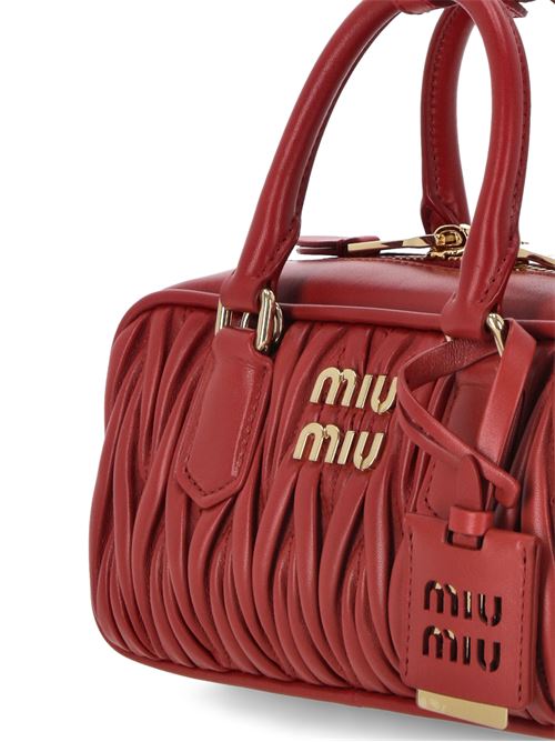 Borsa matelassé rossa Miu Miu | 5BB142V-OONN88F0011